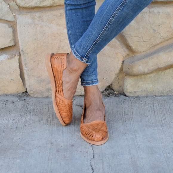 Macarena Collection Sandals /Huarache Colorful Leather Mexican Style Erica NWOT - Picture 1 of 8